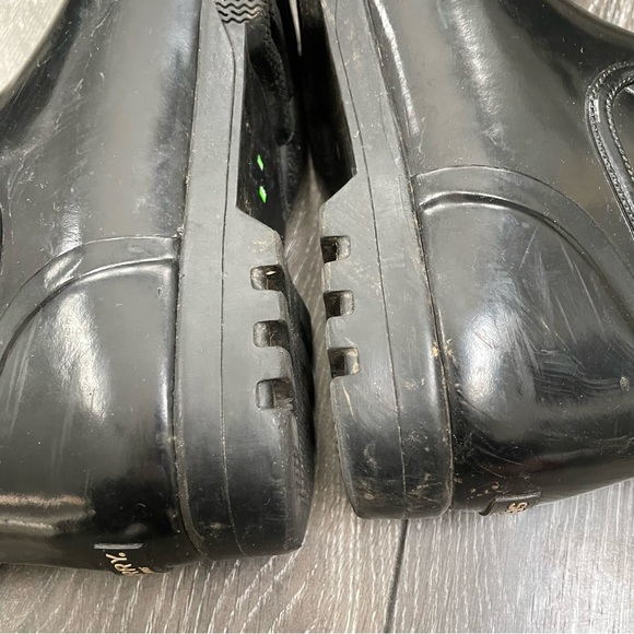 Sperry Topsider Quilted Rubber Rain Boot NELLIE women’s size 8 black - Picture 9 of 12